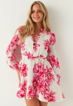 Annalise Fluted Mini Dress