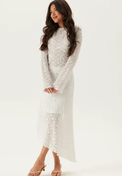 Asymmetric Lace Skirt