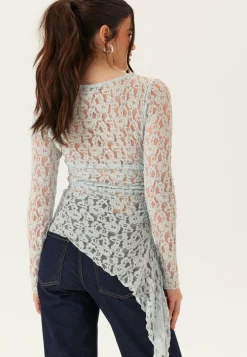 Asymmetric Lace Top