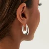 Autumn Chunky Retro Hoop Earri