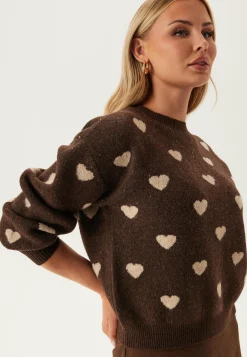 Awheart Ls O-neck Knit