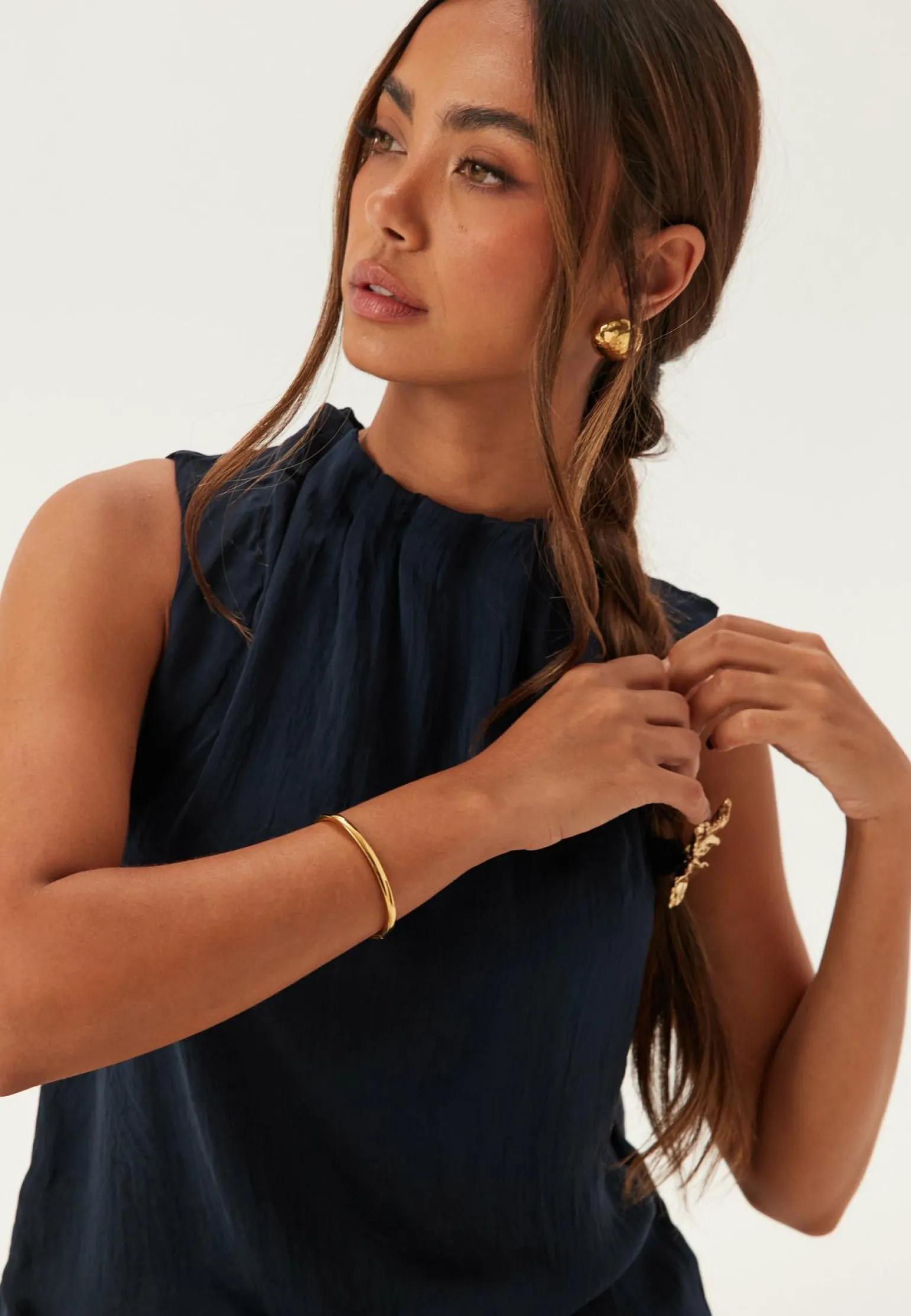 Awshanna Sl High Neck Top