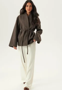 Awsijina Ls V-neck Short Jacket
