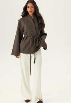 Awsijina Ls V-neck Short Jacket