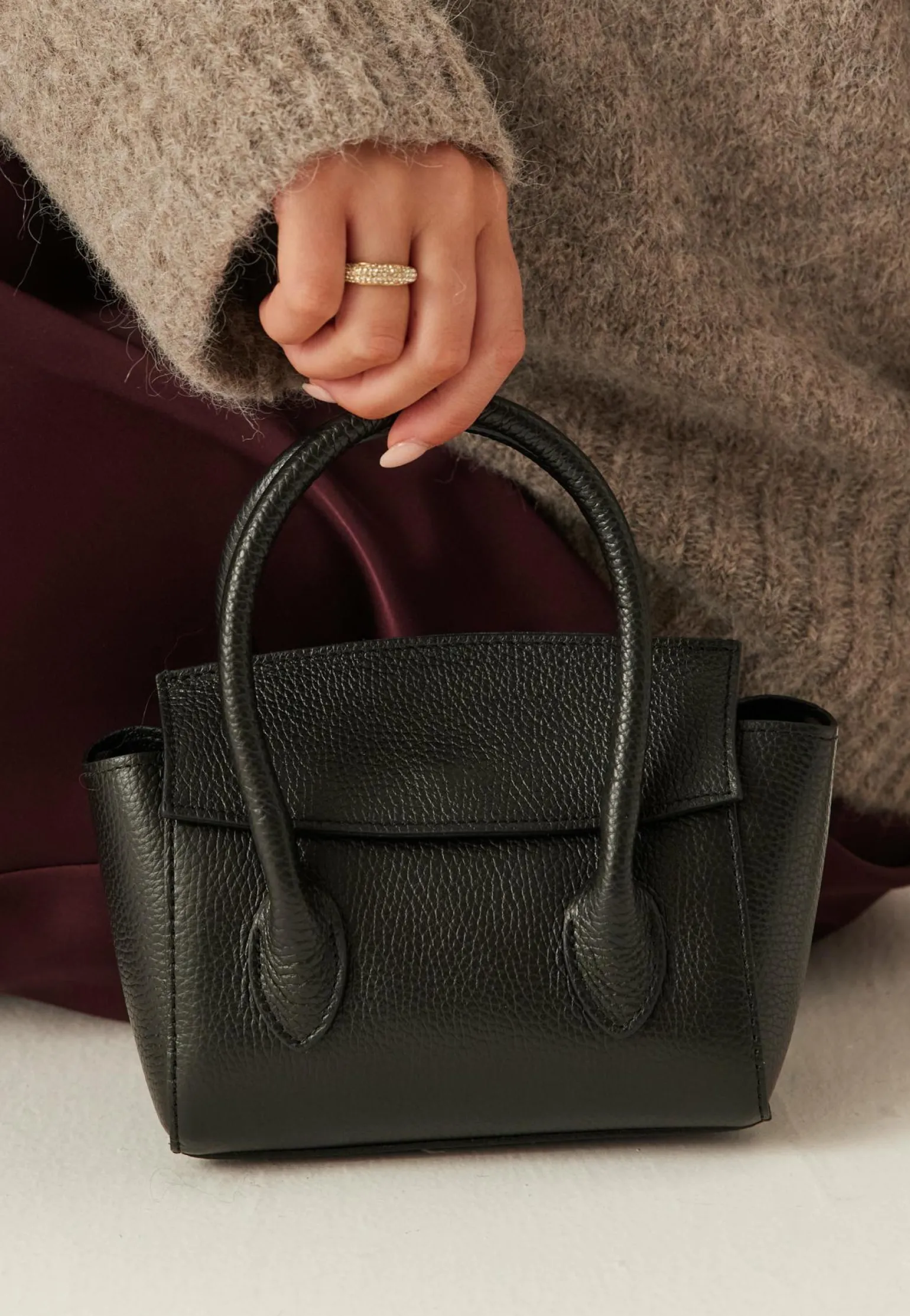 Bari Small Leather Bag