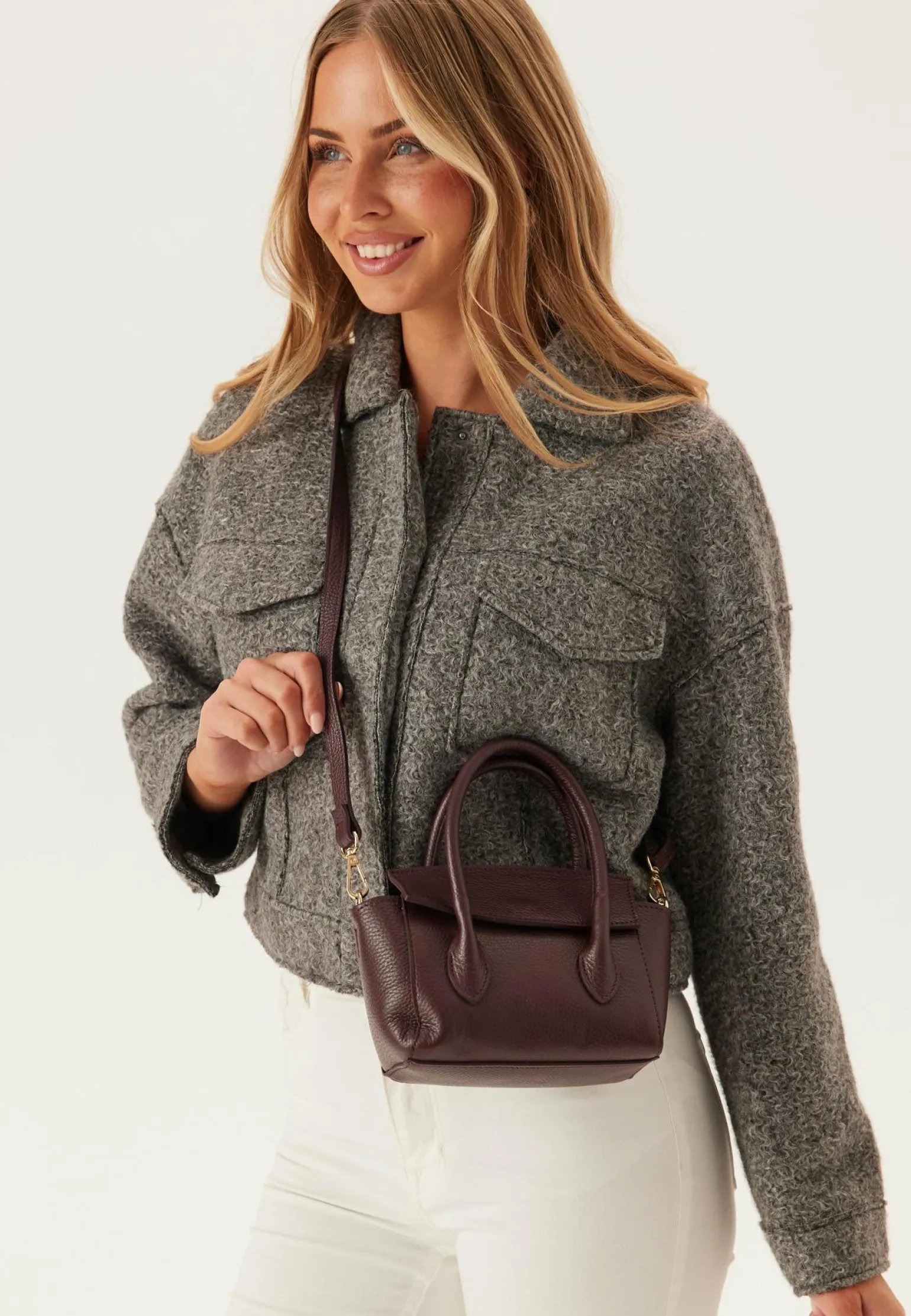 Bari Small Leather Bag