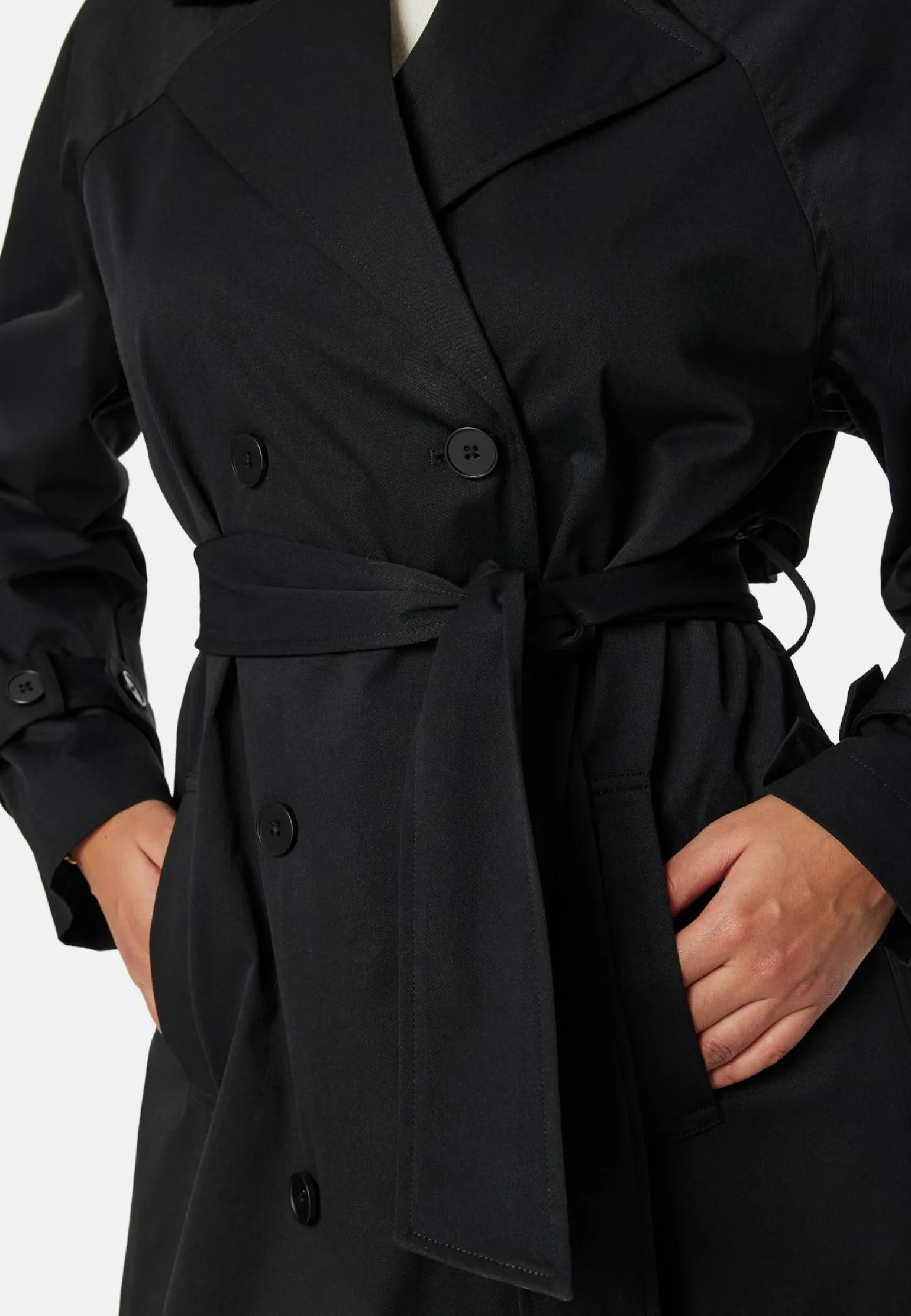 Belted Midi Trenchcoat