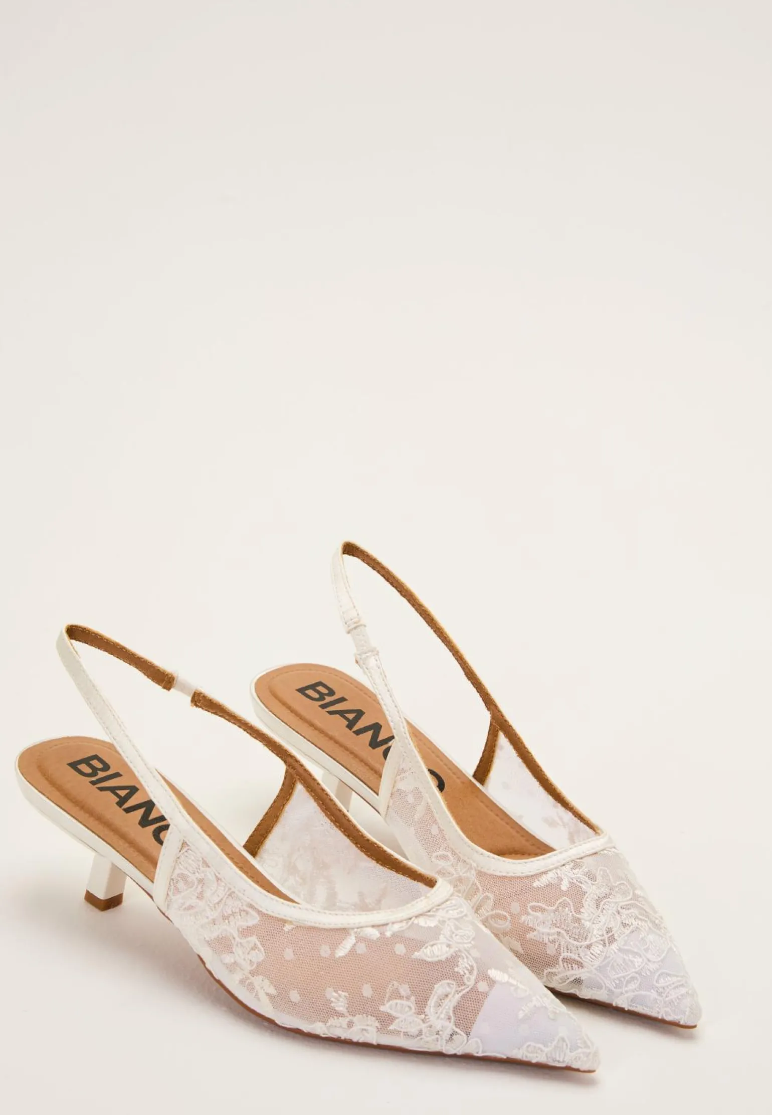 Biakristin Kitten Heel Slingback