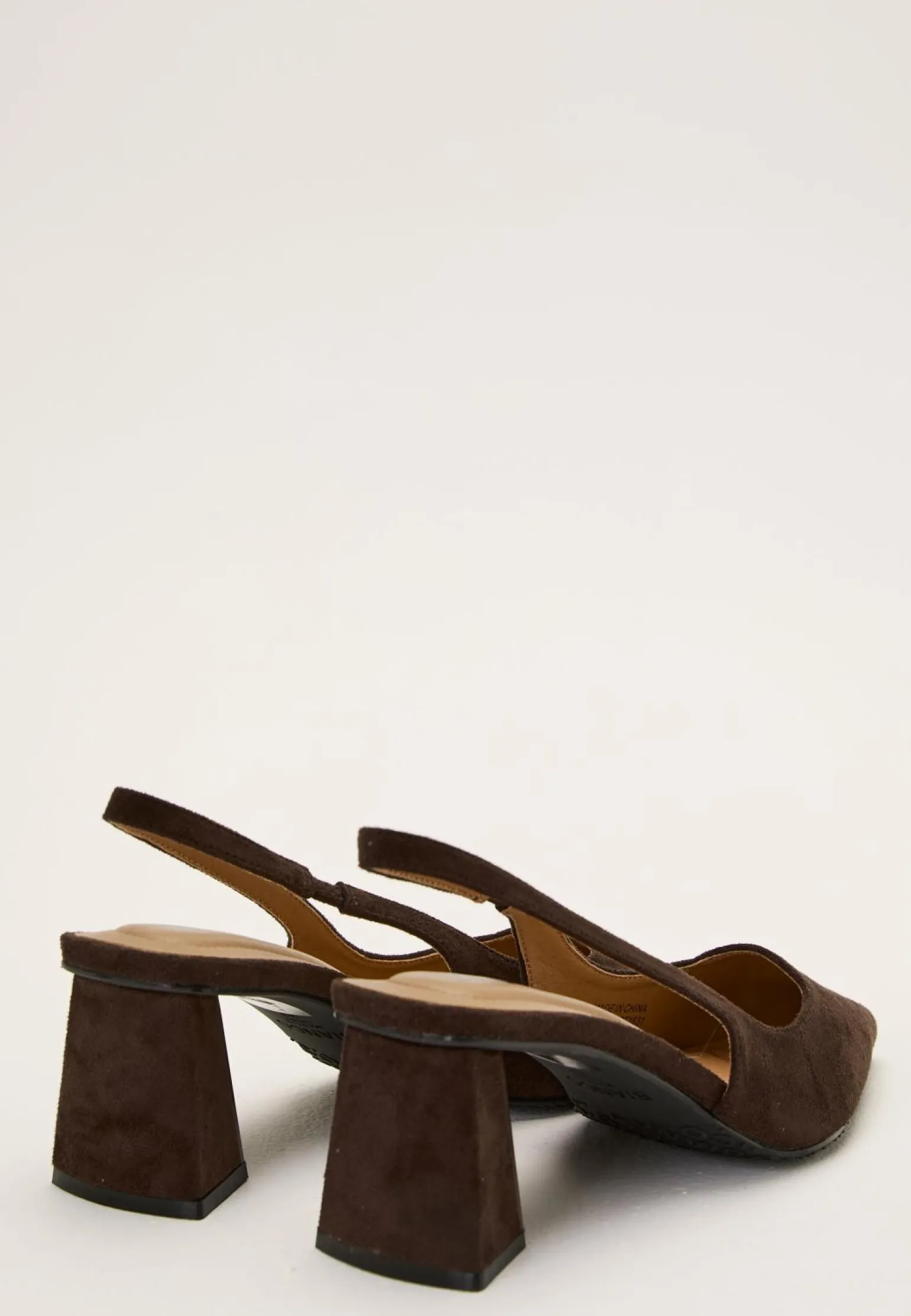 Biamaralyn Slingback Faux Suede