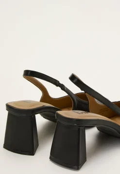 Biamaralyn Slingback Smooth Faux Leather