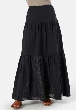 Broderie Anglaise Maxi Skirt