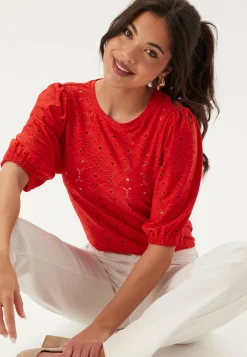 Broderie Anglaise Top