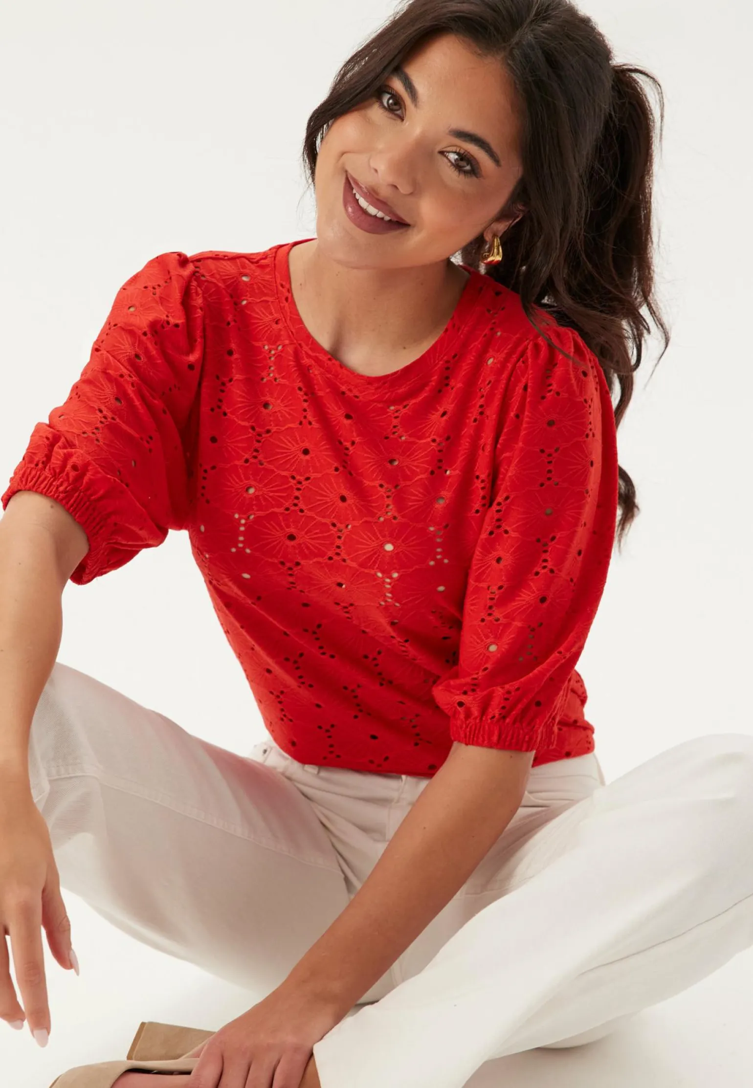 Broderie Anglaise Top