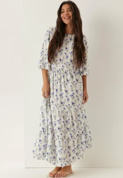 Butterfly Sleeve Maxi Dress
