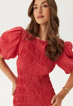 CC Puff Sleeve Smock Dress