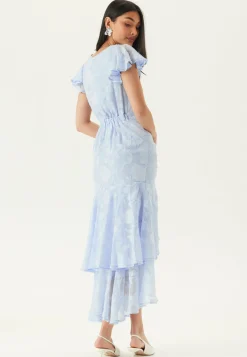 Chiffon Flutter High Low Dress