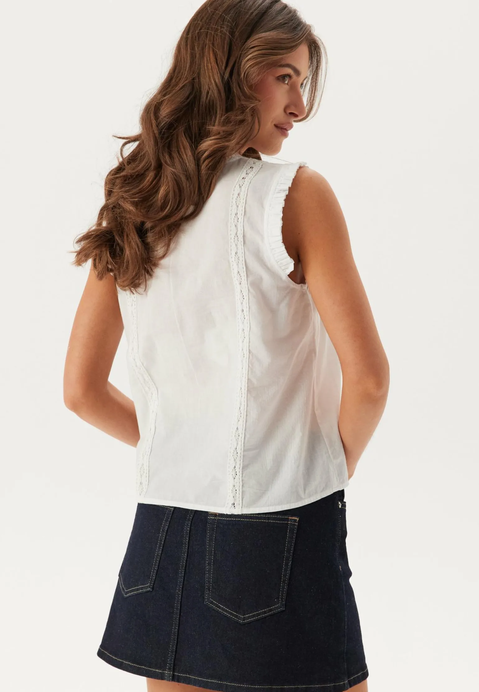 Cotton Lace Blouse