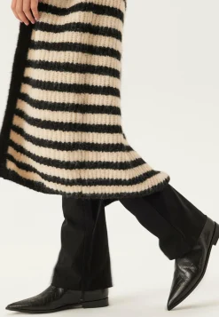 Croco Leather Ankle Boot