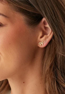Crystal Bow Earring