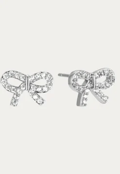 Crystal Bow Earring