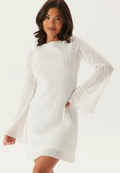 Deep Back Short Structured Dress