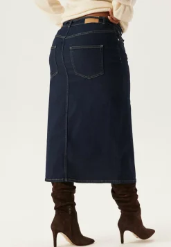 Denim Midi Skirt