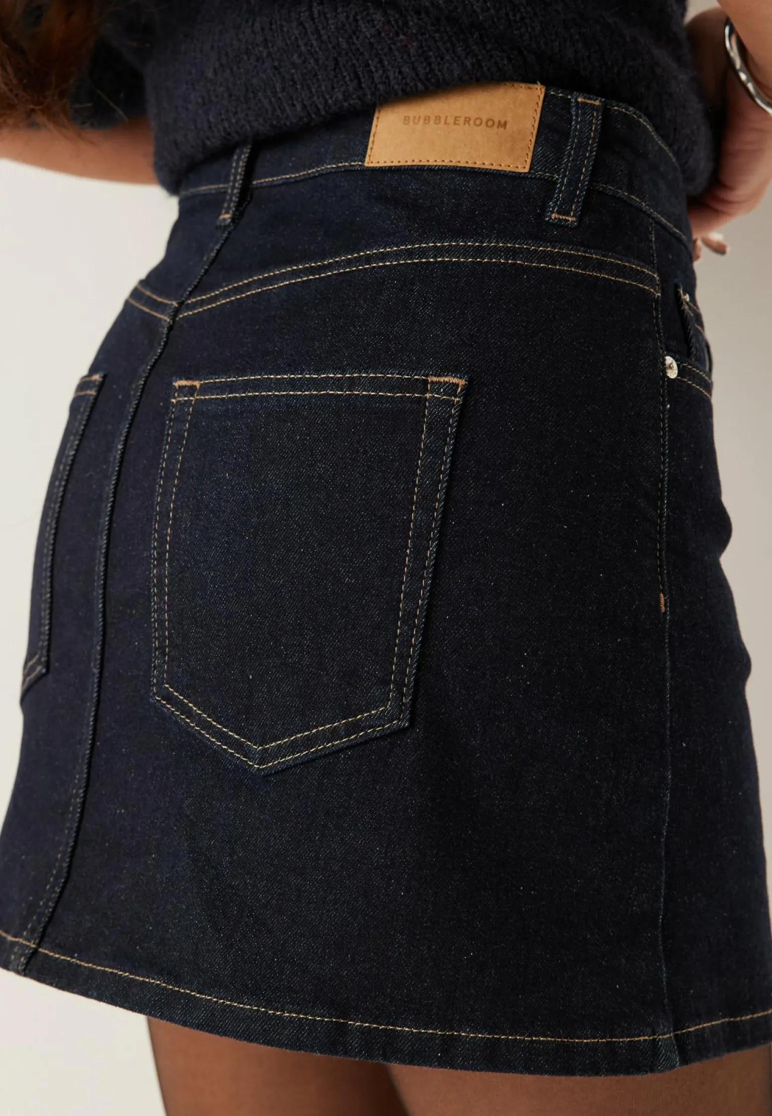 Denim Mini Skirt