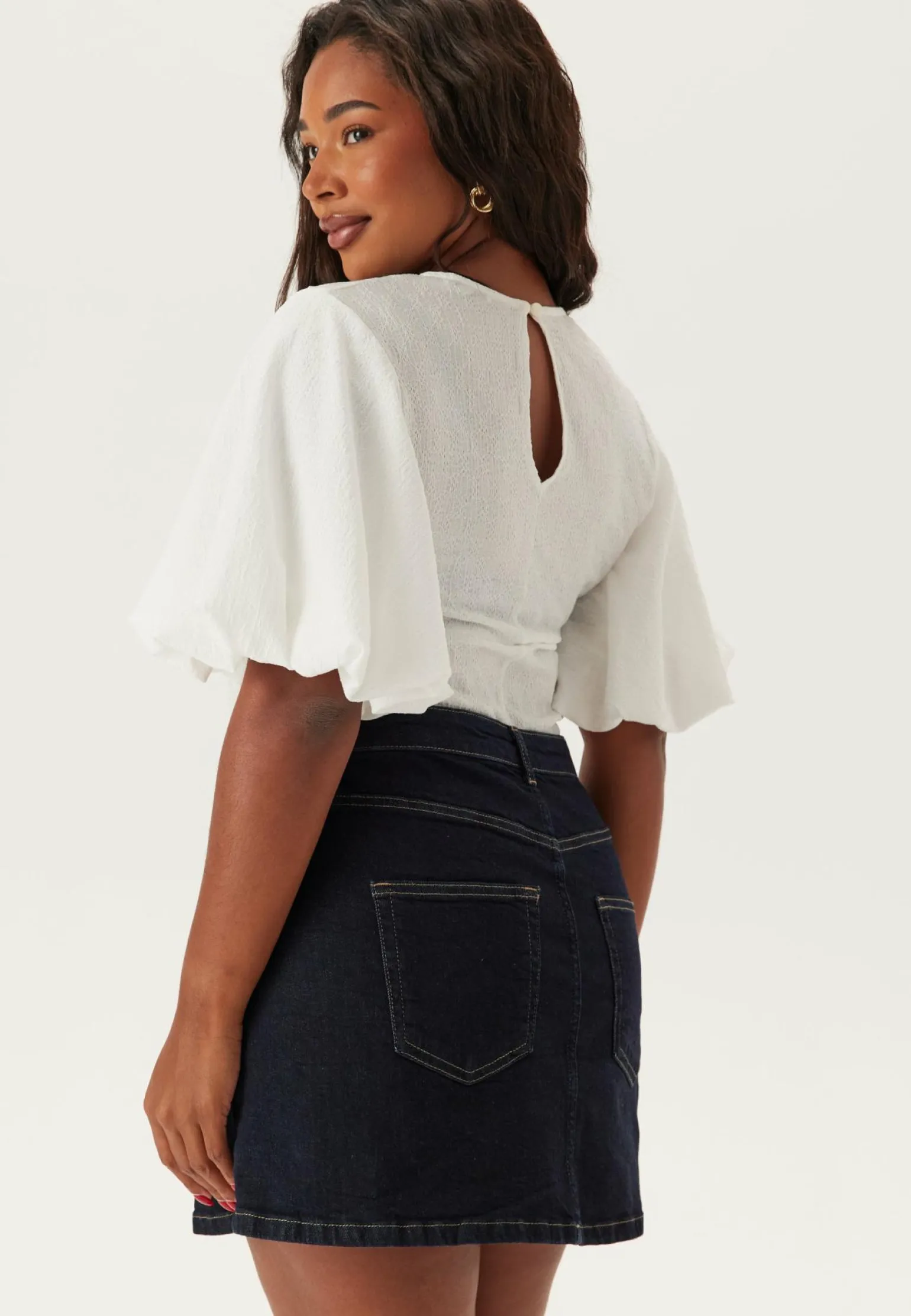 Denim Mini Skirt