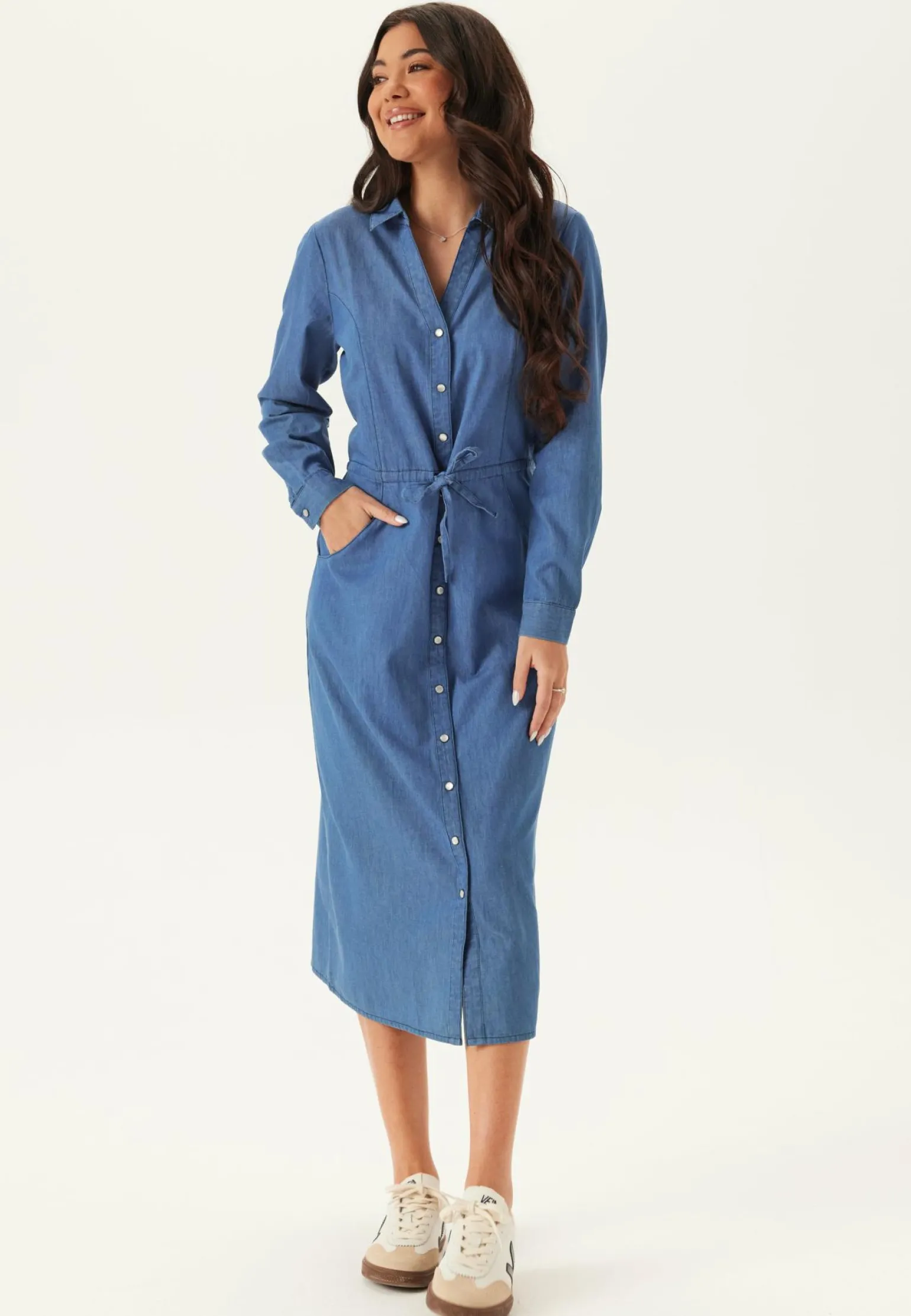 Denim Shirt Dress