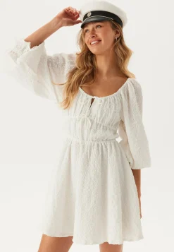 Diamond Neck Dress
