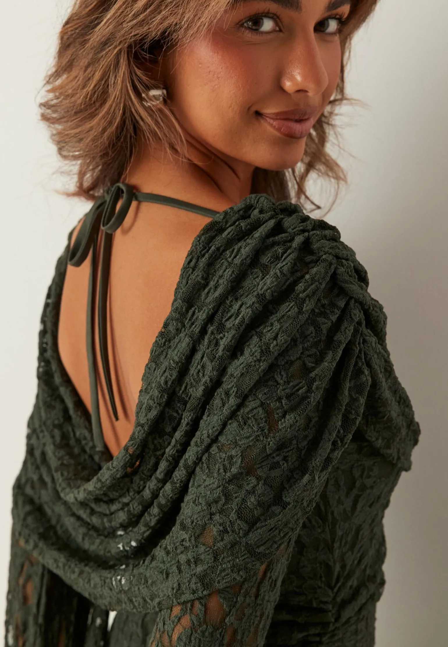 Drapy Lace Dress