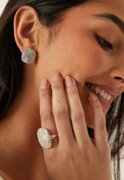 Ember Earrings Silver-plated