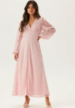 Embroidered Midi Dress