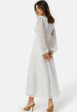Embroidered Midi Dress