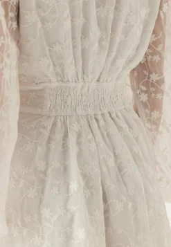 Embroidered Short Dress