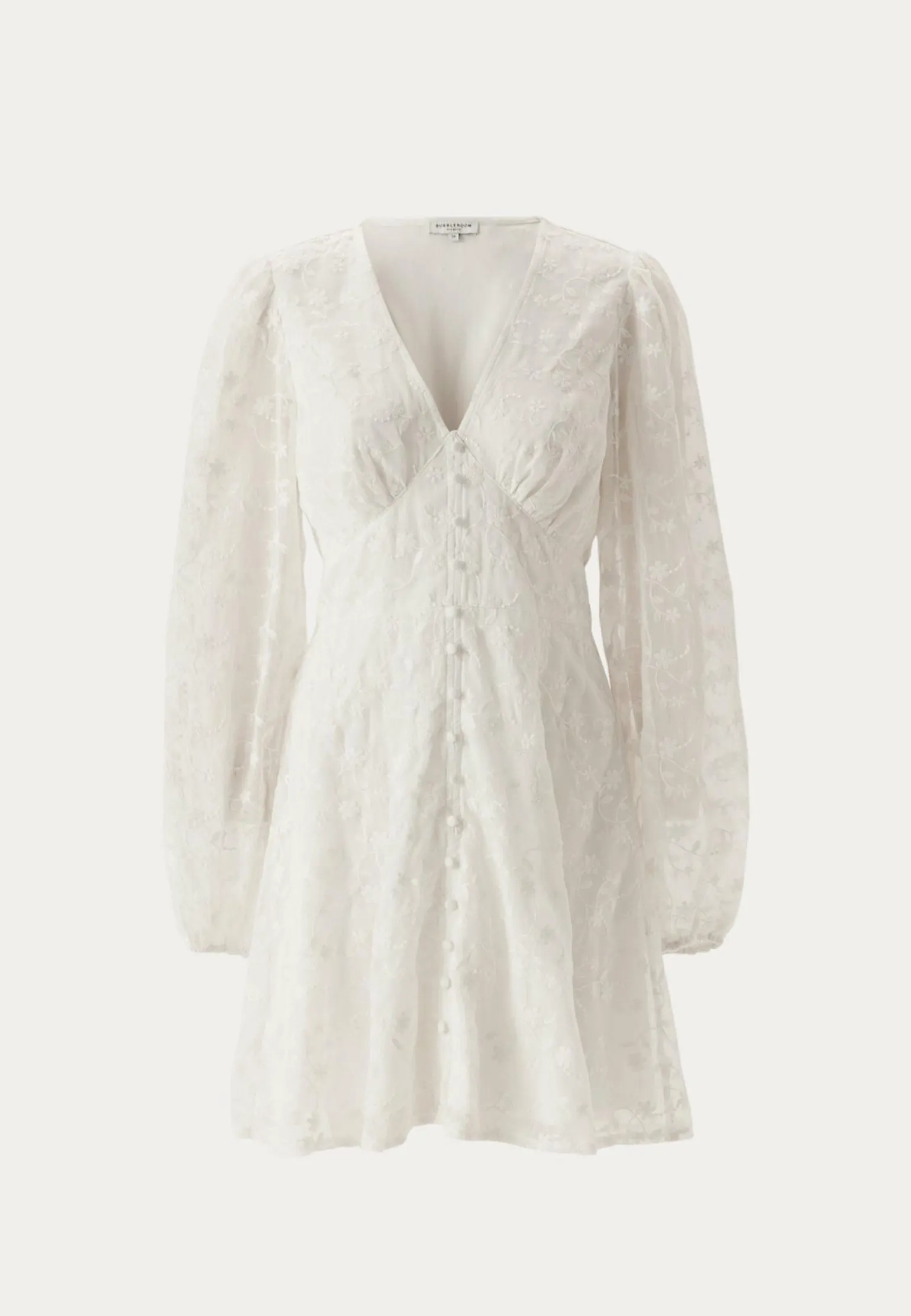 Embroidered Short Dress