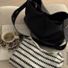Faux Leather Tote Bag