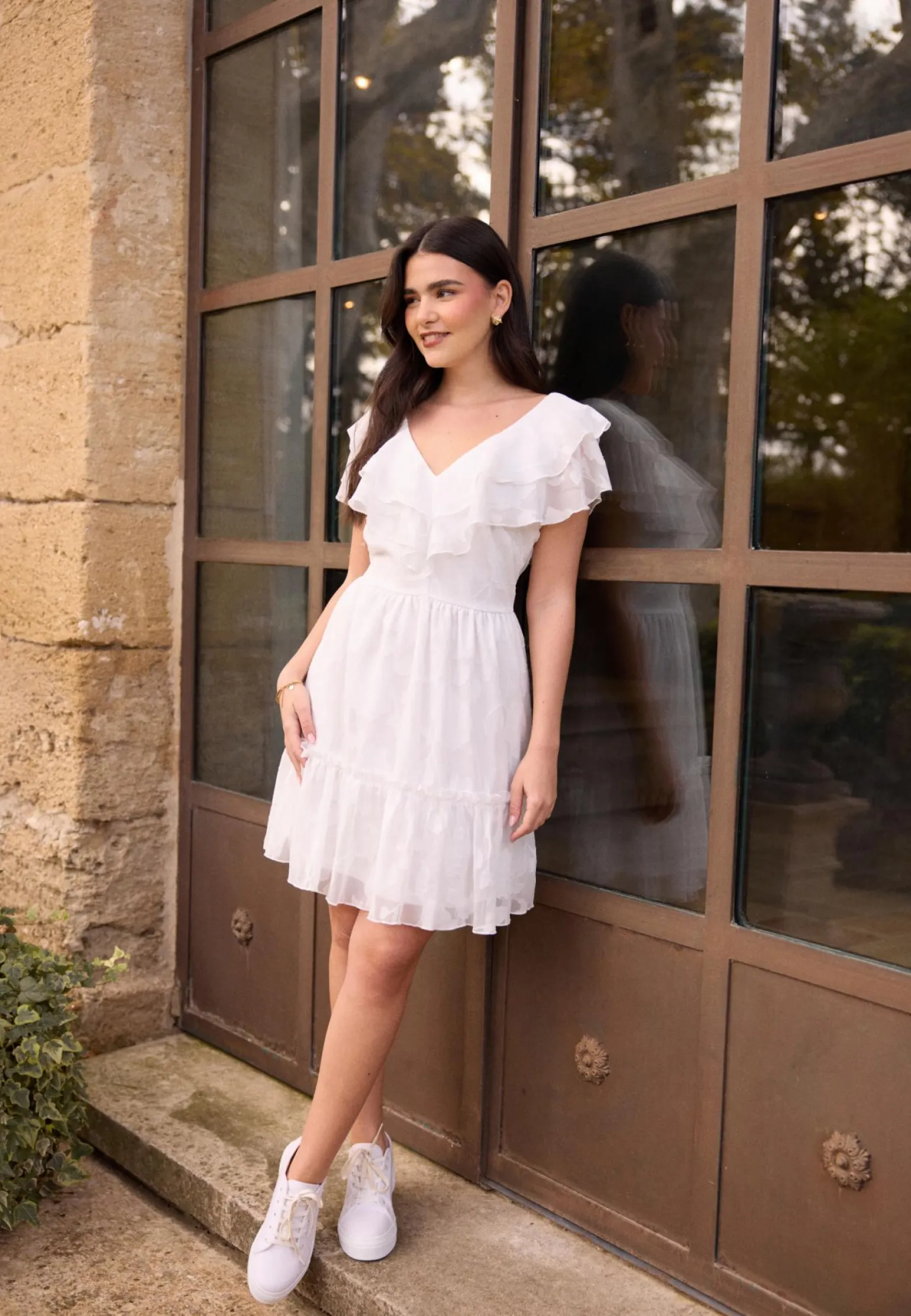 Flounce Dress