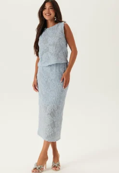 Flower Mesh Skirt
