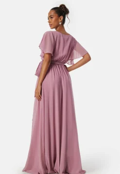 Flutter Chiffon Maxi Dress