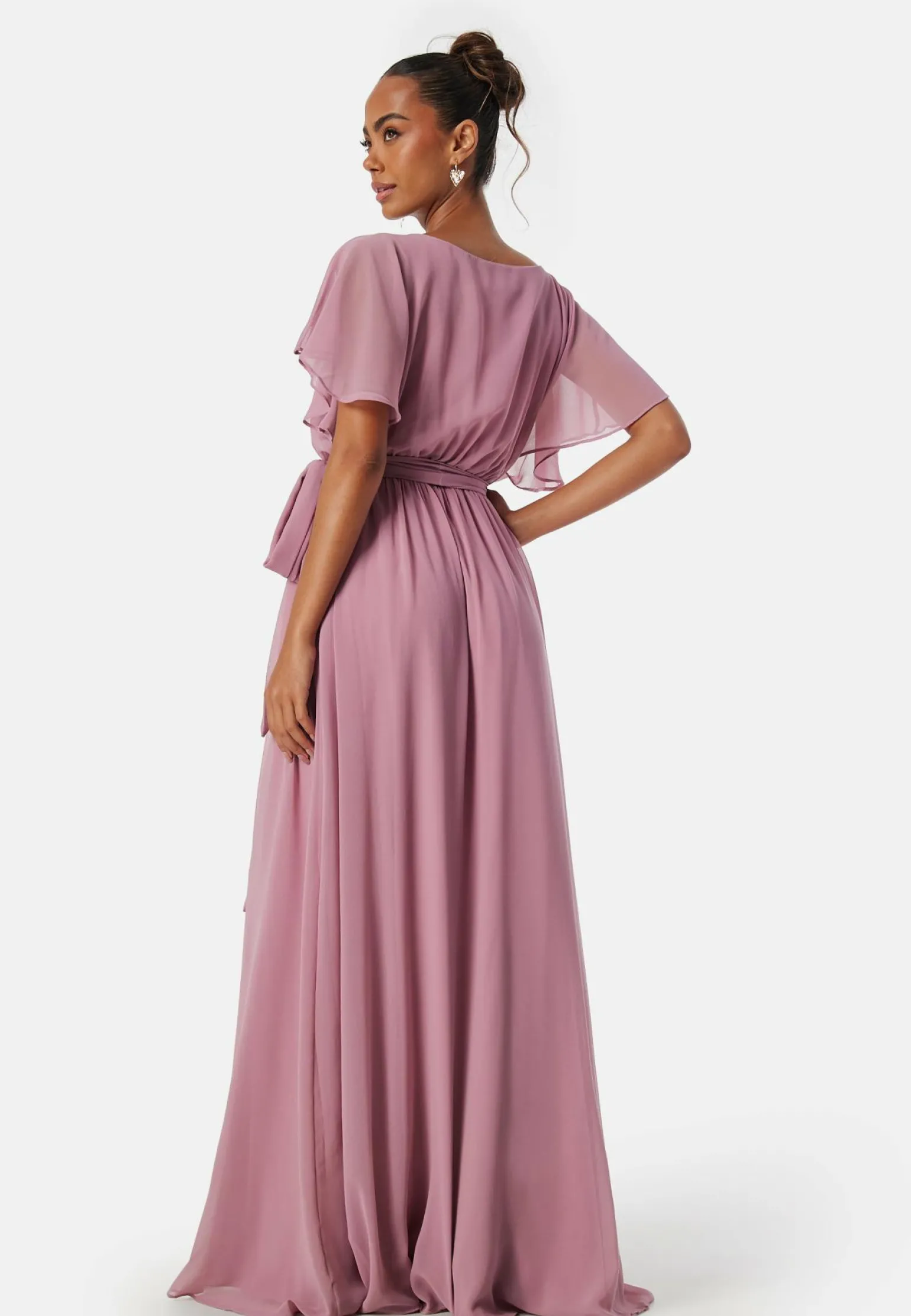 Flutter Chiffon Maxi Dress