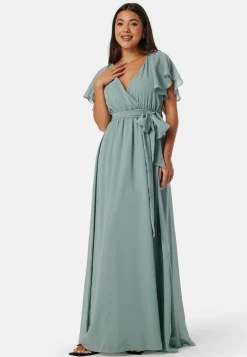 Flutter Chiffon Maxi Dress