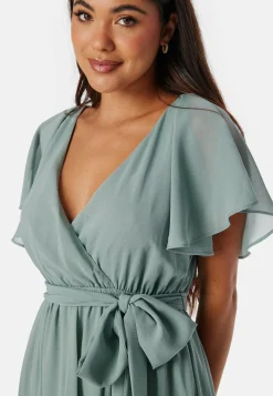 Flutter Chiffon Maxi Dress