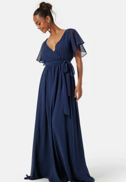 Flutter Chiffon Maxi Dress