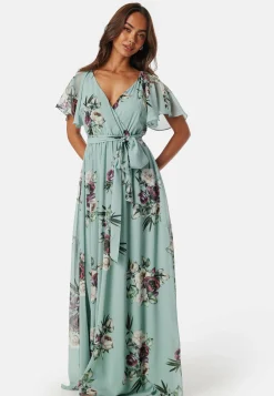 Flutter Floral Maxi Dress