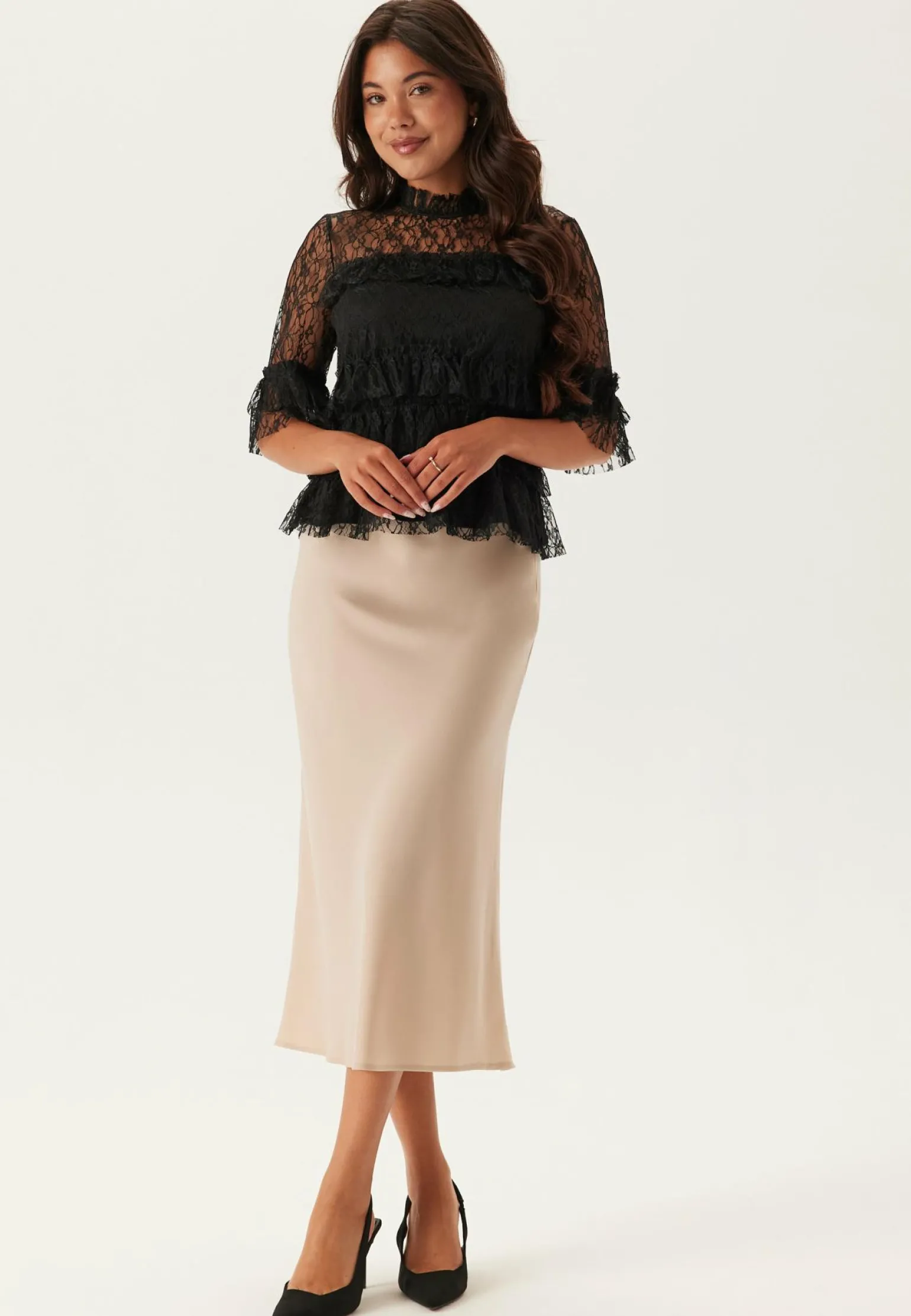 Frill Lace Blouse