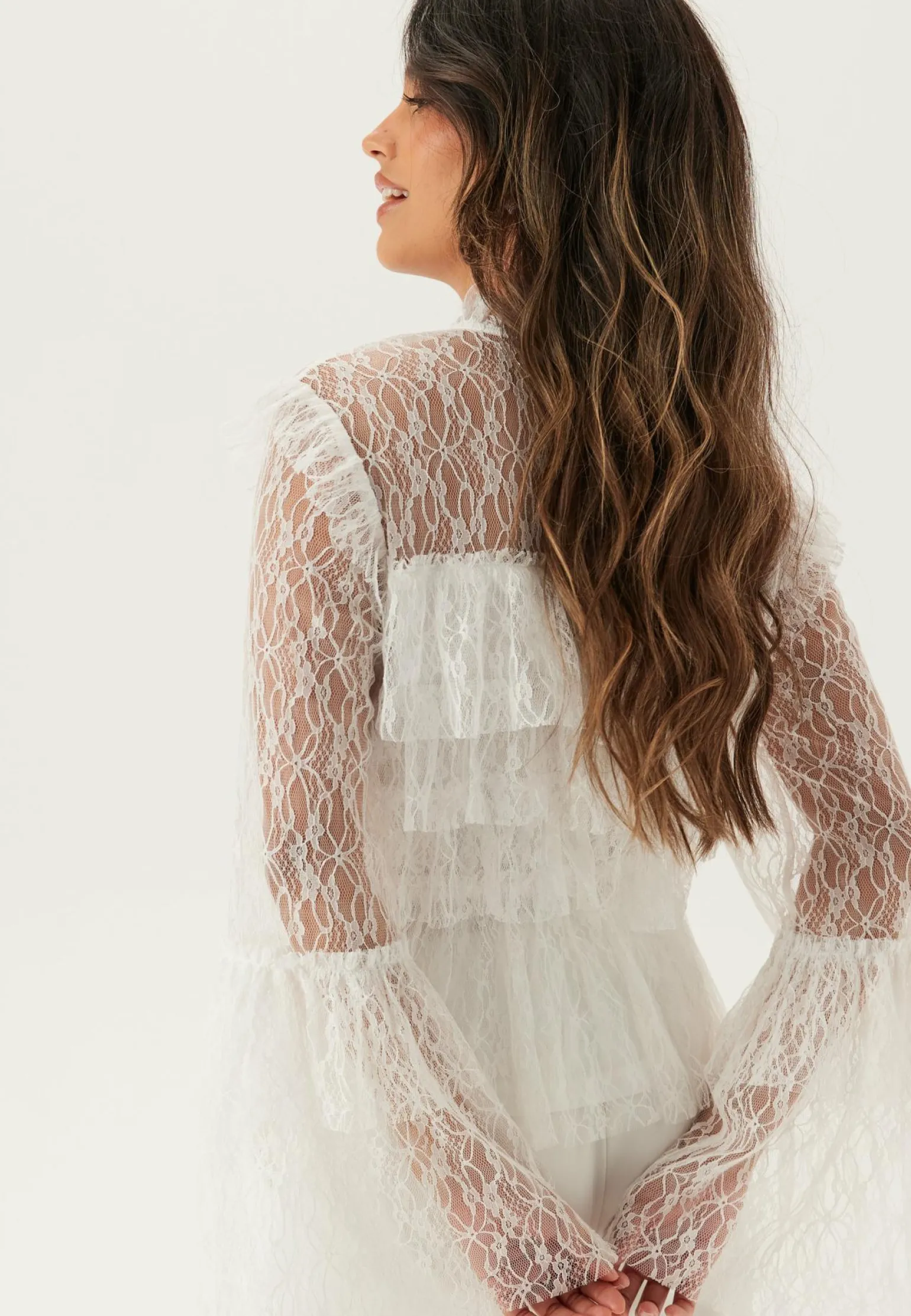 Frill Lace Blouse