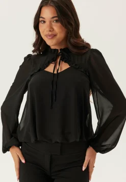 Frill Tie Blouse