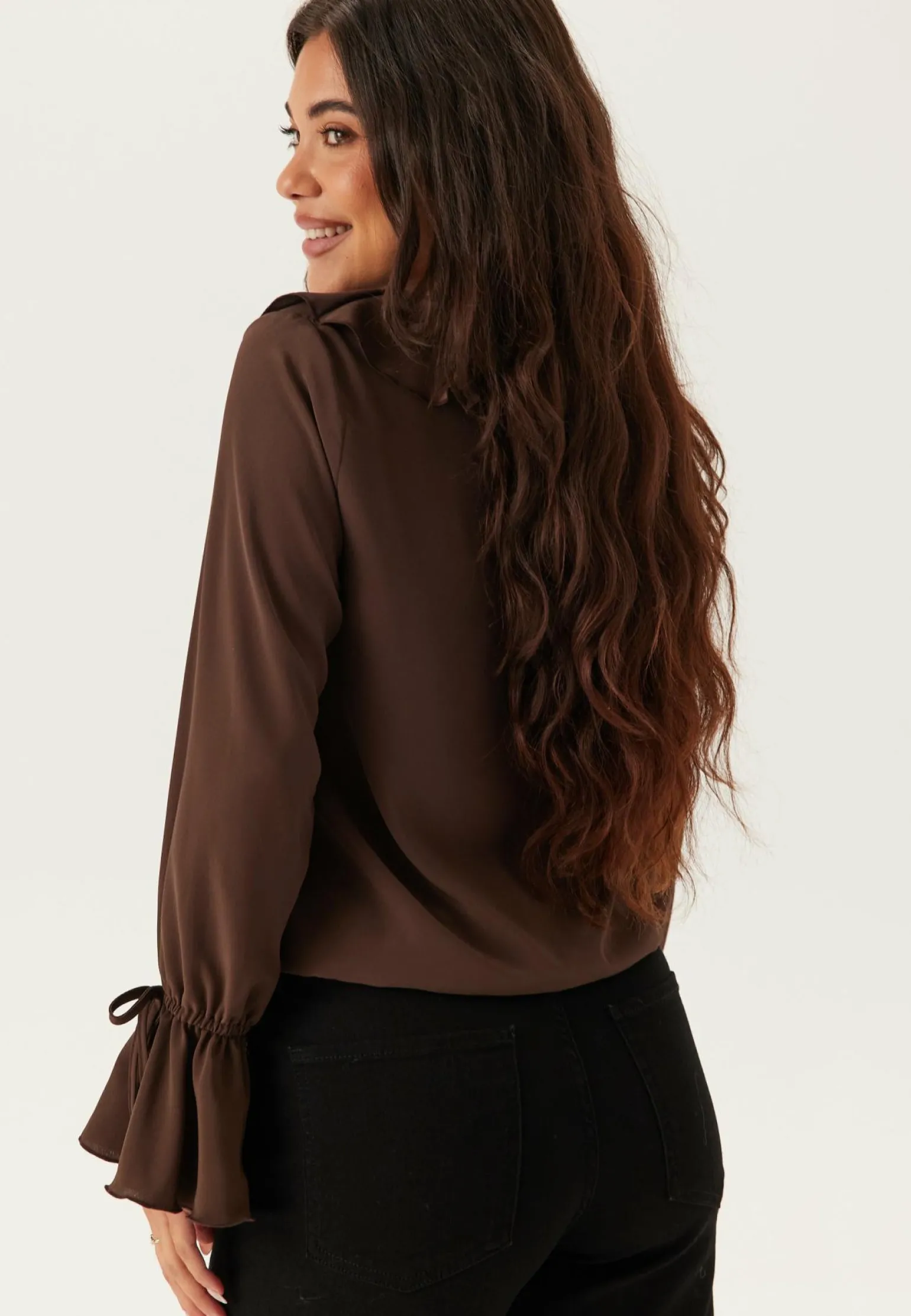 Frill Tie Blouse