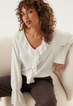 Frill Tie Blouse
